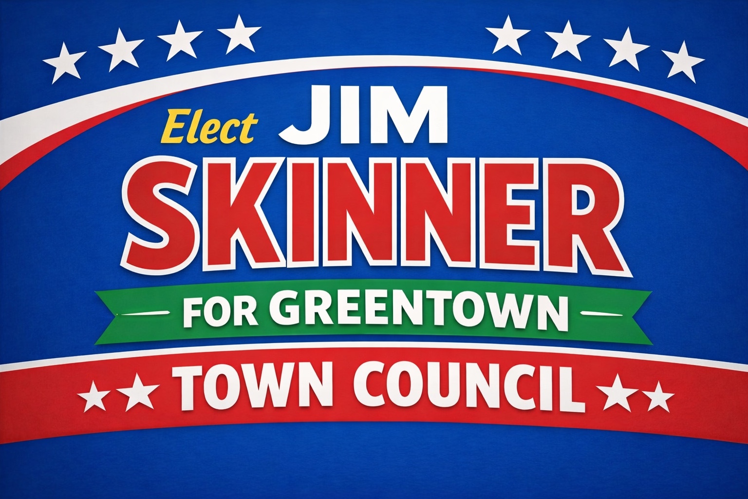 Elect Jim Skinner for Greentown Town Council